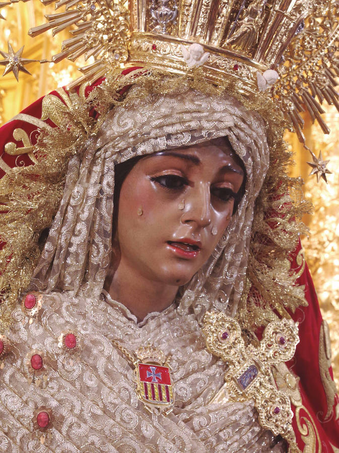 La muestra, organizada por la junta provincial de la Asociación Española contra el Cáncer (AECC), reúne en la calle Larios 45 fotos de Eduardo Nieto de las Vírgenes de Semana Santa y de la Patrona de Málaga. Más información  aquí .