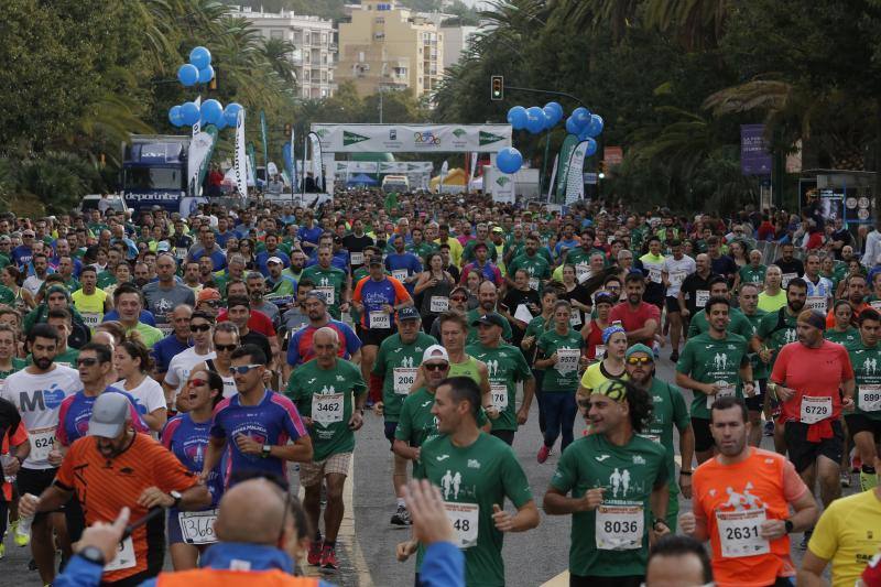 Más de 18.000 personas corrieron por las calles de Málaga en la 40 edición de esta tradicional prueba popular