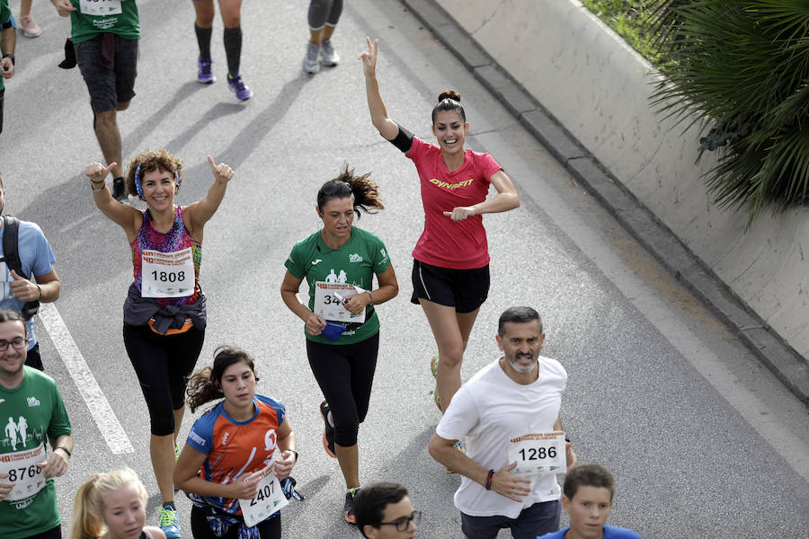 Más de 18.000 personas corrieron por las calles de Málaga en la 40 edición de esta tradicional prueba popular