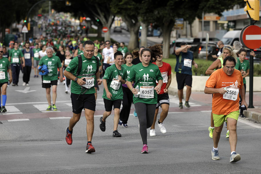 Más de 18.000 personas corrieron por las calles de Málaga en la 40 edición de esta tradicional prueba popular