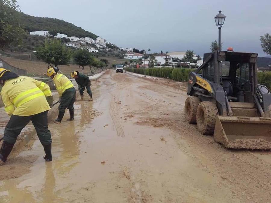 Daños en Carratraca