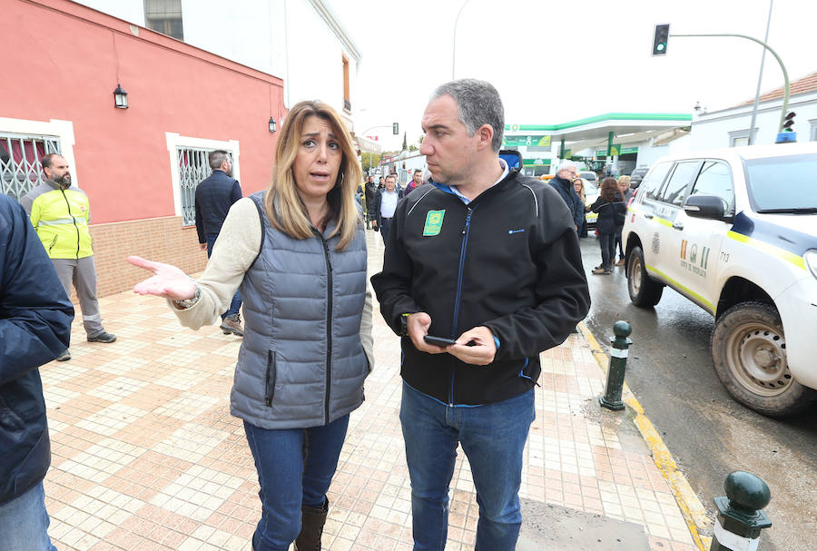 Bobadilla, Campillos, Teba, Casarabonela, Ardales y Estepona se llevan lo peor de la alerta roja que ha dejado registros históricos