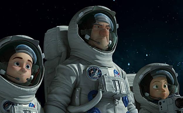 Imagen principal - Fotograma de 'Atrapa la bandera' (2015), que recaudó once millones de euros en España y 21,3 en todo el mundo. Abajo, 'Buñuel en el laberinto de las tortugas' se estrenará en salas en abril de 2019, y 'Deep' recaudó el año pasado en España 1,1 millones de euros, 9,2 en el mundo.