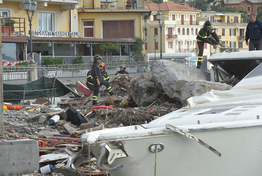 Nueve personas han fallecido en Italia a causa del temporal de fuertes vientos y lluvias torrenciales que mantiene en alerta a varias regiones del país, después de la caída de árboles y el desbordamiento de algunos ríos, según los medios italianos.