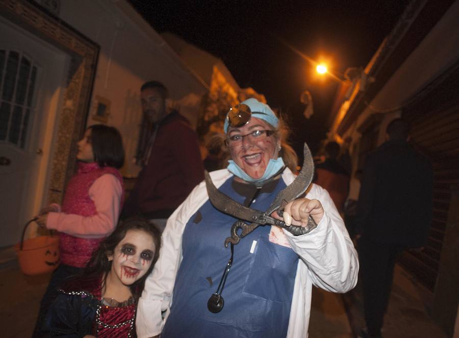 Churriana convierte sus calles en un pasaje del terror