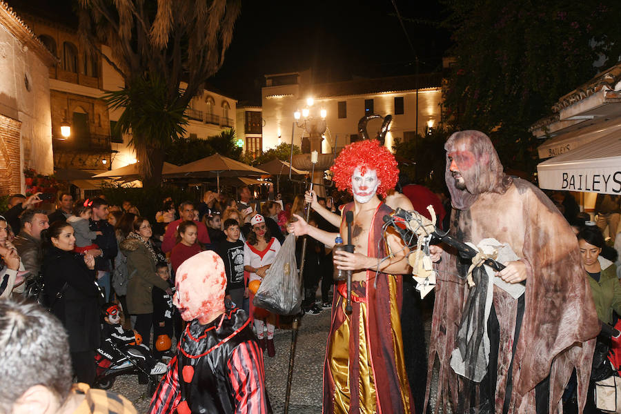 Así se ha celebrado Halloween (este viernes) por las calles de Marbella