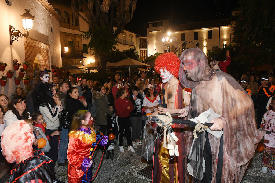 Así se ha celebrado Halloween (este viernes) por las calles de Marbella