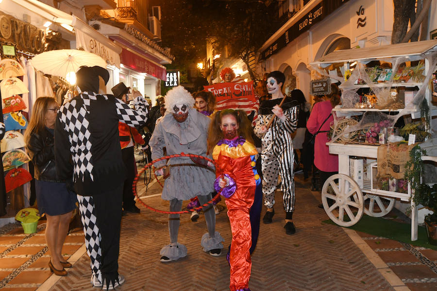 Así se ha celebrado Halloween (este viernes) por las calles de Marbella