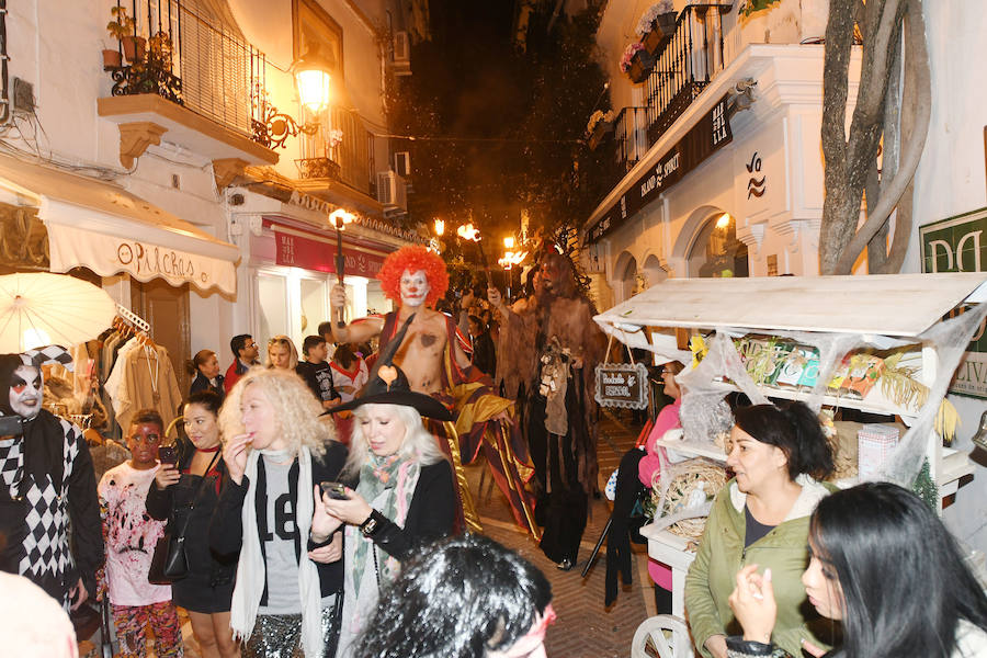 Así se ha celebrado Halloween (este viernes) por las calles de Marbella