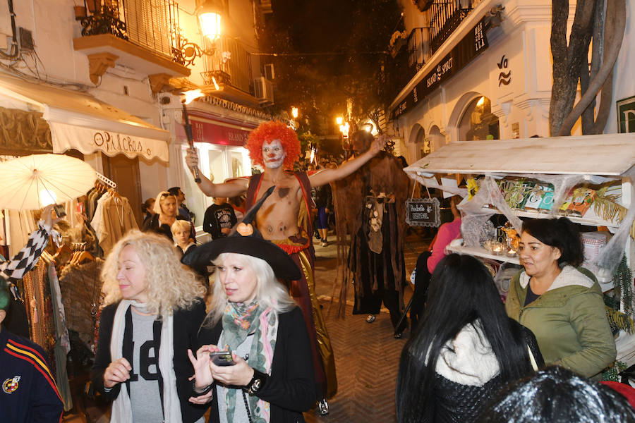 Así se ha celebrado Halloween (este viernes) por las calles de Marbella