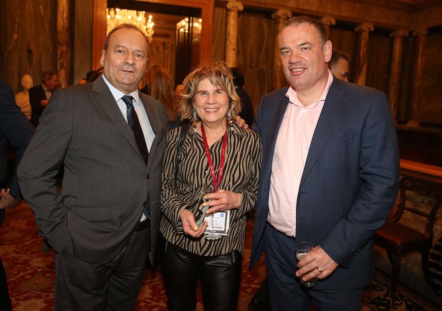 La cena organizada por Prensa Malagueña en la WTM SUR reúne a los máximos responsables del turismo nacional, regional y local en un mismo foro