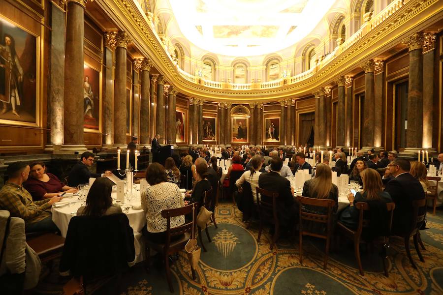 La cena organizada por Prensa Malagueña en la WTM SUR reúne a los máximos responsables del turismo nacional, regional y local en un mismo foro