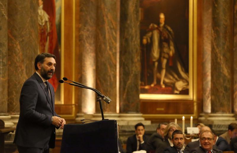 La cena organizada por Prensa Malagueña en la WTM SUR reúne a los máximos responsables del turismo nacional, regional y local en un mismo foro