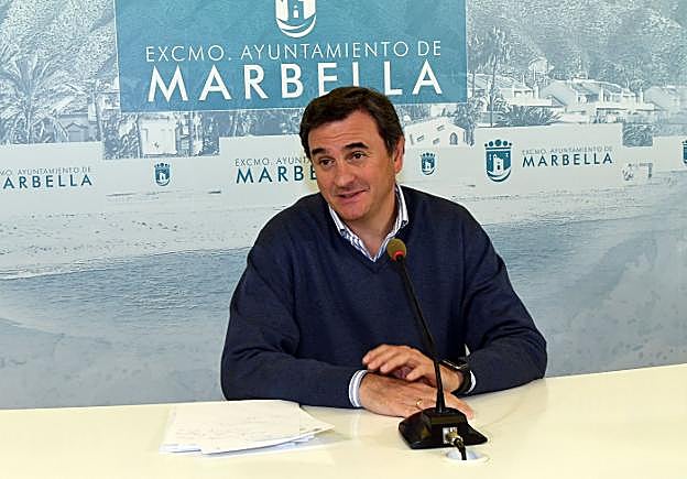 El portavoz municipal, Félix Romero. 