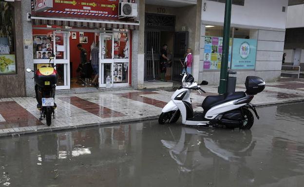 Héroe de Sostoa, anegada a comienzos de octubre.