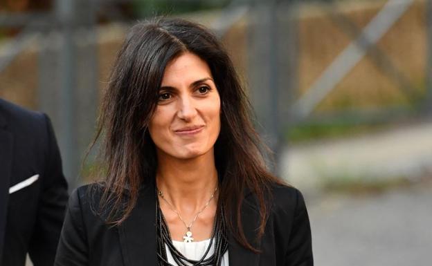 La alcaldesa de Roma, Virginia Raggi. 