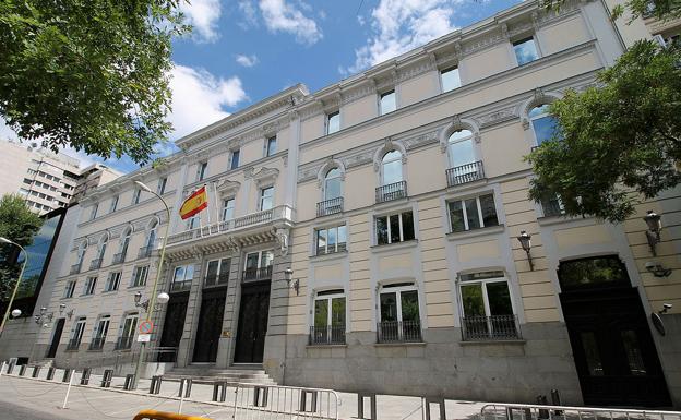 Sede del CGPJ en Madrid.