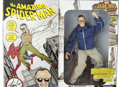 Imagen secundaria 1 - Stan Lee llegó a tener hasta muñecos con su imagen. Silver Surfer fue una de sus más afortunadas creaciones.