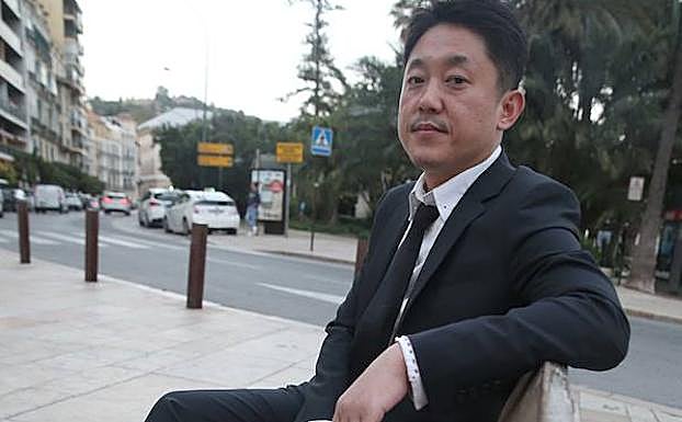 El director Huh Jong-Ho, ayer, en Málaga. 