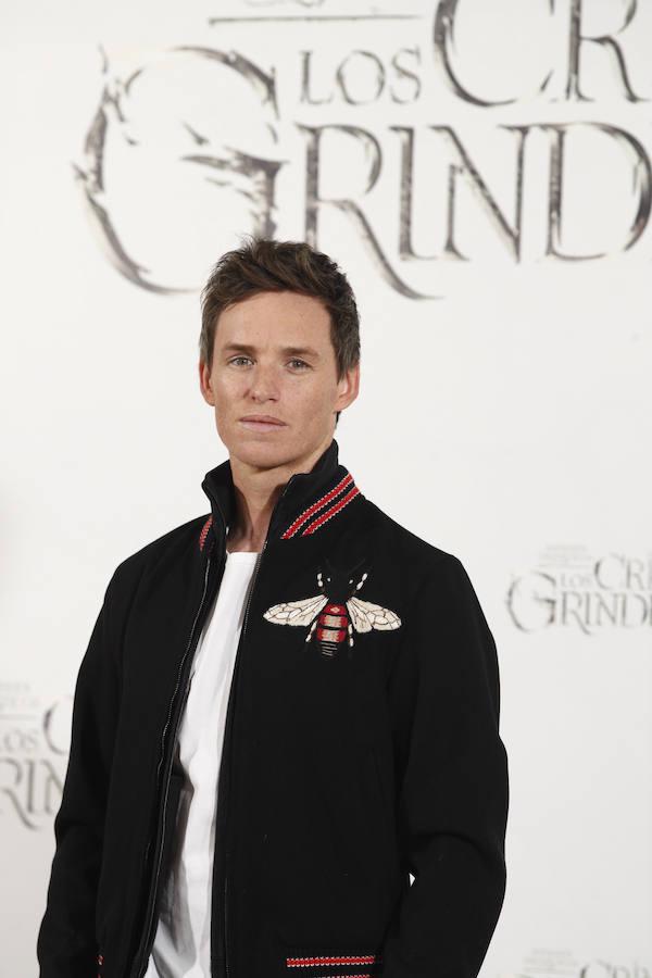 Los actores de la nueva película posaron durante el preestreno en Madrid