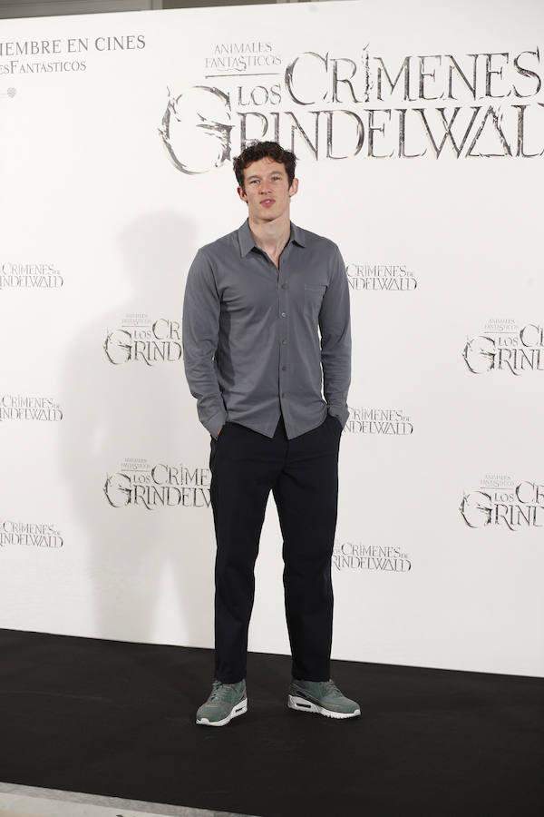 Los actores de la nueva película posaron durante el preestreno en Madrid