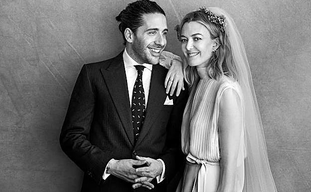 Foto del nuevo matrimonio. 