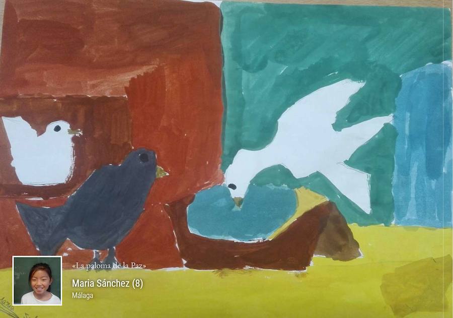 La Orquesta Sinfónica Provincial estrenará en el Martín Carpena la obra compuesta por Yuri Chugúyev en un concierto organizado por la Fundación Orden de la Paz, dentro de los actos del Octubre Picassiano. Niños y niñas de hasta 16 años pueden participar a través de un concurso de dibujo y verán sus trabajos proyectados durante el concierto en una pantalla gigante. Vota y participa:  http://ordendelapaz.org / Dibujo de: María Sánchez (8). Málaga