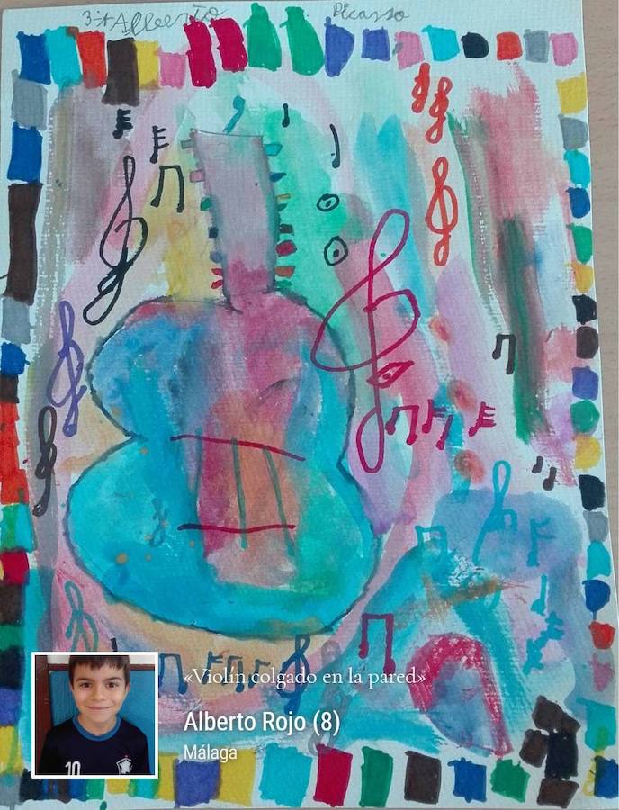 La Orquesta Sinfónica Provincial estrenará en el Martín Carpena la obra compuesta por Yuri Chugúyev en un concierto organizado por la Fundación Orden de la Paz, dentro de los actos del Octubre Picassiano. Niños y niñas de hasta 16 años pueden participar a través de un concurso de dibujo y verán sus trabajos proyectados durante el concierto en una pantalla gigante. Vota y participa:  http://ordendelapaz.org / Dibujo de: Alberto Rojo (8). Málaga