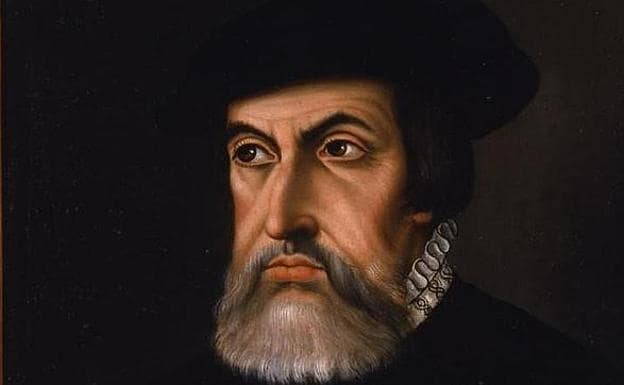 Retrato de Hernán Cortés en sus últimos años