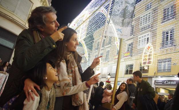 Vídeo del espectáculo de luz y sonido de la calle Larios de Málaga 2018