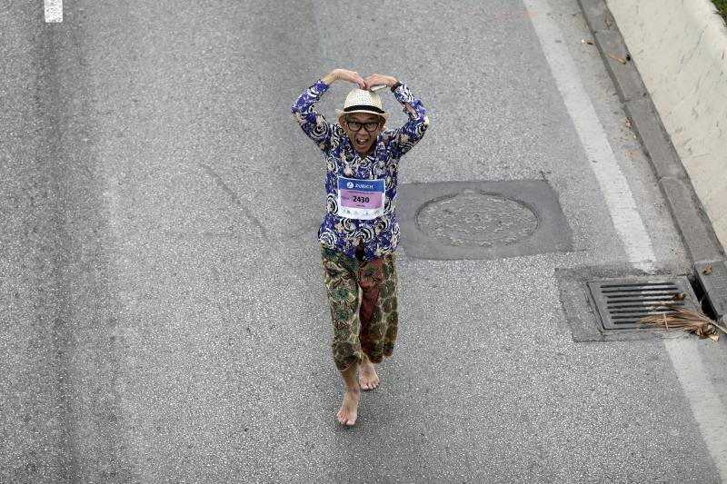 Unos 5.000 corredores participan en la novena edición de esta competición que este año tiene como novedad una prueba de 21 kilómetros