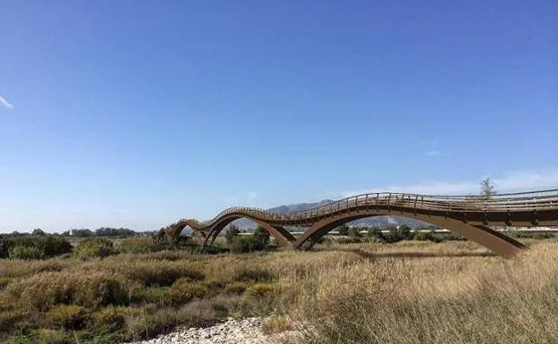 Recreación de la pasarela, de 260 metros de longitud. 