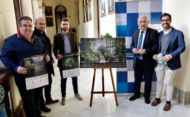 El antiguo invernadero, nueva imagen del calendario del Jardín Botánico de Málaga