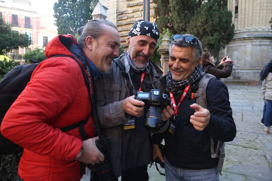 Fotos de la IX edición del Maratón de Fotografía Ciudad de Málaga que organiza SUR y que reúne a aficionados venidos desde distintos puntos