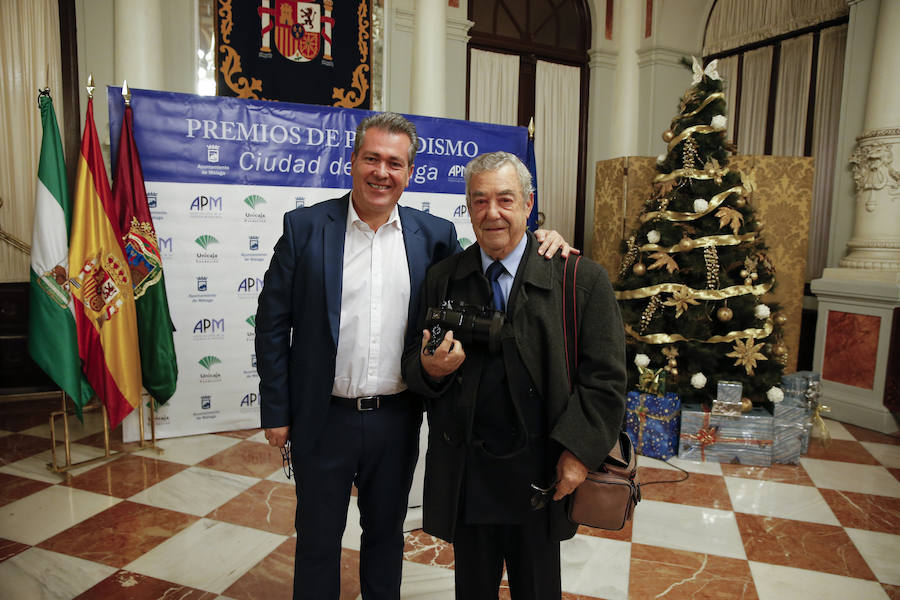 El Premio Ciudad de Málaga honra la memoria del fotógrafo de SUR Fernando González y reconoce el trabajo de Francisco Griñán