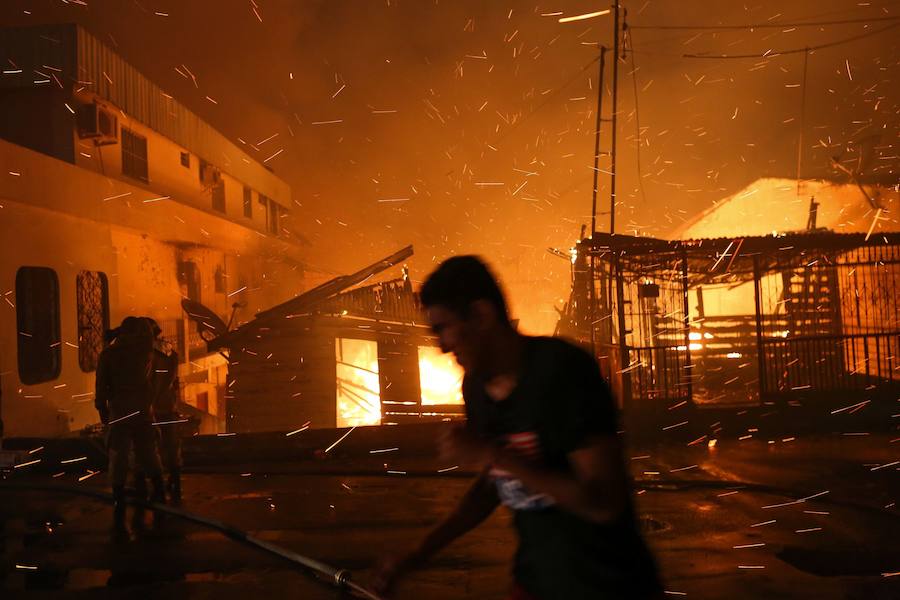 Las instantáneas más destacadas del fuego que ha arrasado a esta ciudad brasileña