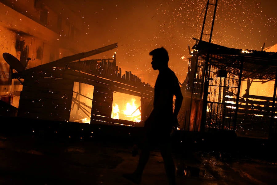 Las instantáneas más destacadas del fuego que ha arrasado a esta ciudad brasileña