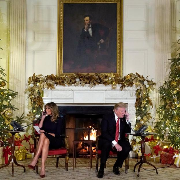 TRUMP, A UN  NIÑO DE 7 AÑOS: «¿TODAVÍA CREES EN SANTA CLAUS?»