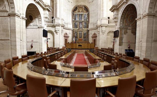 El Parlamento de Andalucía surgido de las elecciones del 2 de diciembre se constituirá hoy. 