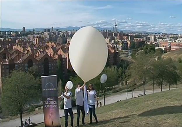 El globo será similar al utilizado hace unos meses en un homenaje a Ángel Nieto en Madrid. 