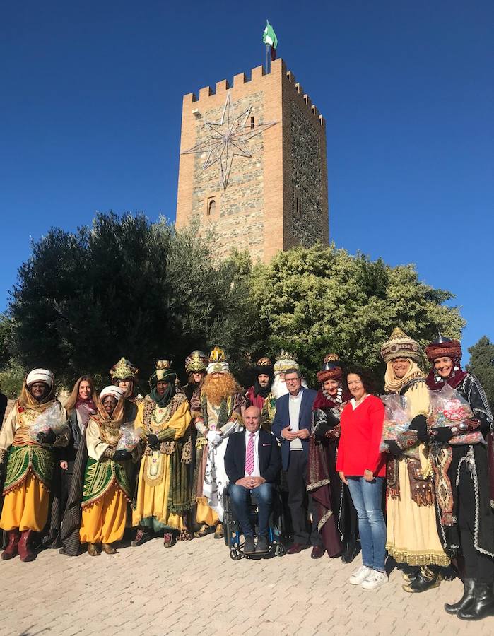 Cabalgata de los Reyes Magos en Vélez-Málaga.