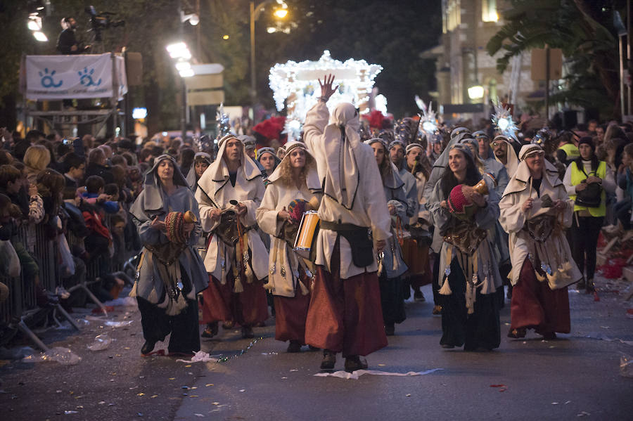 Fotos: Las mejores imágenes de la Cabalgata de los Reyes Magos de Málaga 2019