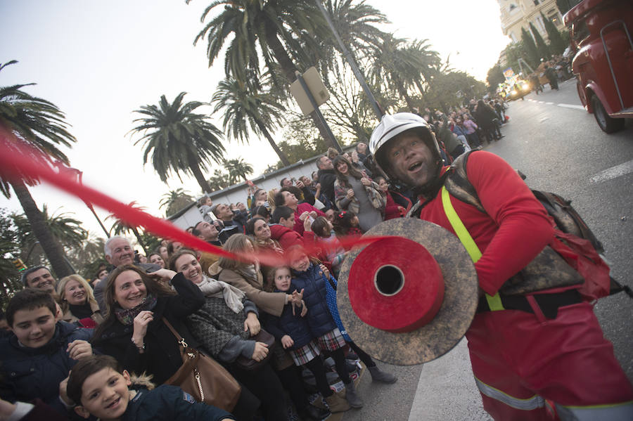 Fotos: Las mejores imágenes de la Cabalgata de los Reyes Magos de Málaga 2019