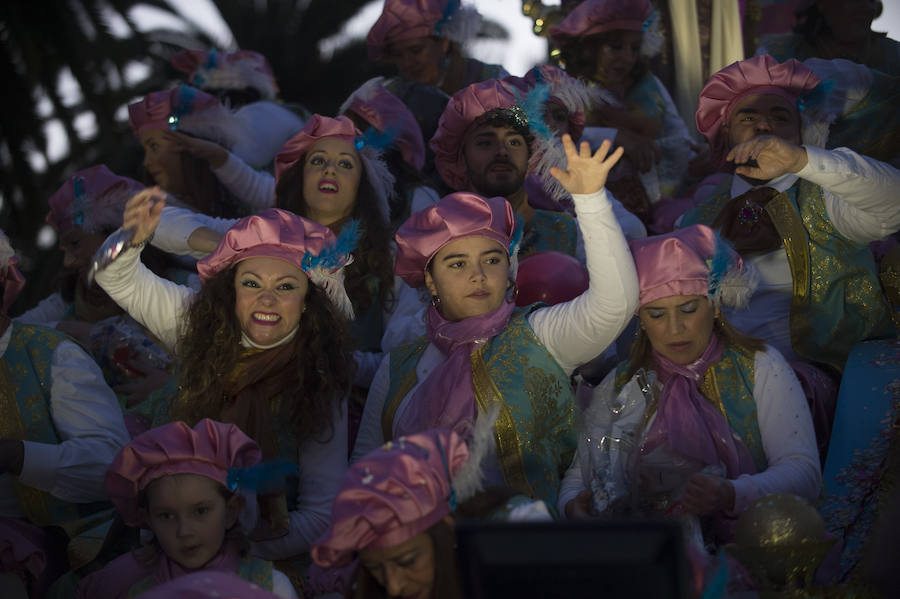 Fotos: Las mejores imágenes de la Cabalgata de los Reyes Magos de Málaga 2019