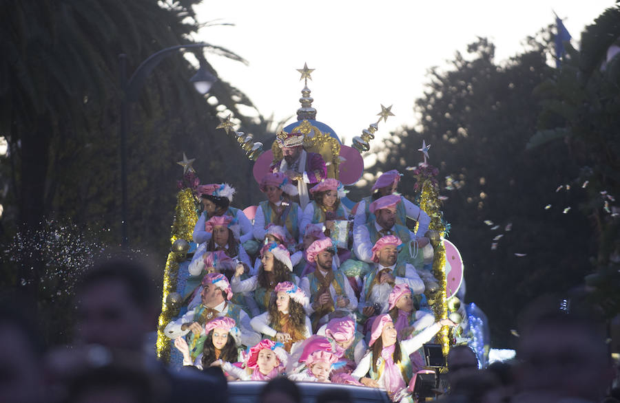 Fotos: Las mejores imágenes de la Cabalgata de los Reyes Magos de Málaga 2019