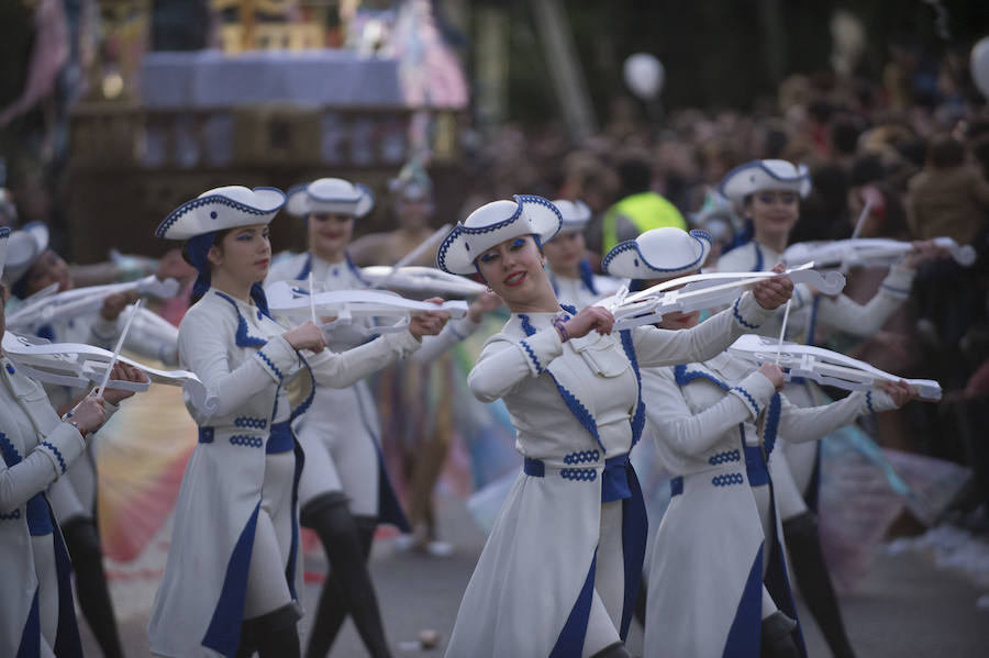 Fotos: Las mejores imágenes de la Cabalgata de los Reyes Magos de Málaga 2019