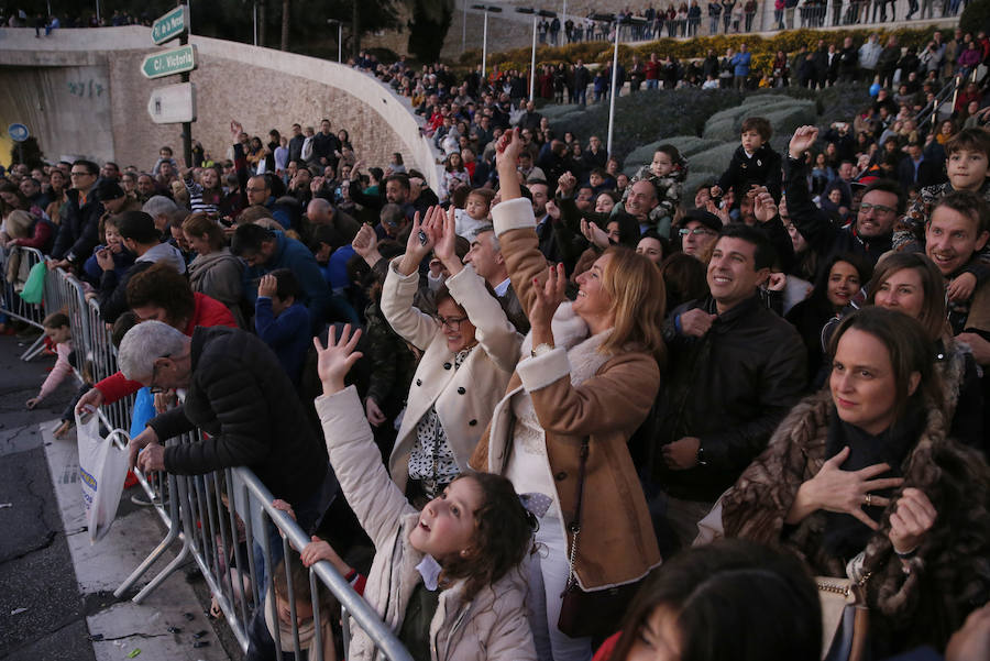 Fotos: Las mejores imágenes de la Cabalgata de los Reyes Magos de Málaga 2019