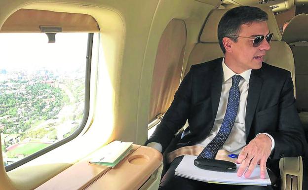 El poder de los aviones del Gobierno