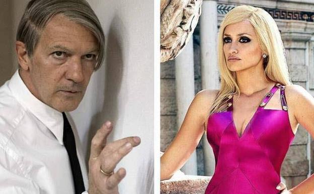 Antonio Banderas y Penélope Cruz, caracterizados como Picasso y Donatella Versace, aspiran al Globo de Oro.