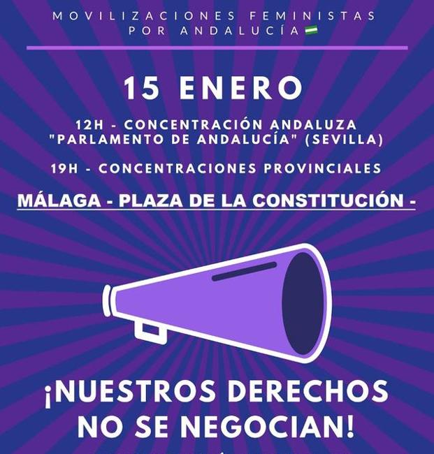 Cartel de la convocatoria que circula en redes sociales.